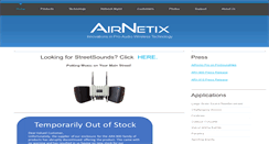 Desktop Screenshot of airnetix.com